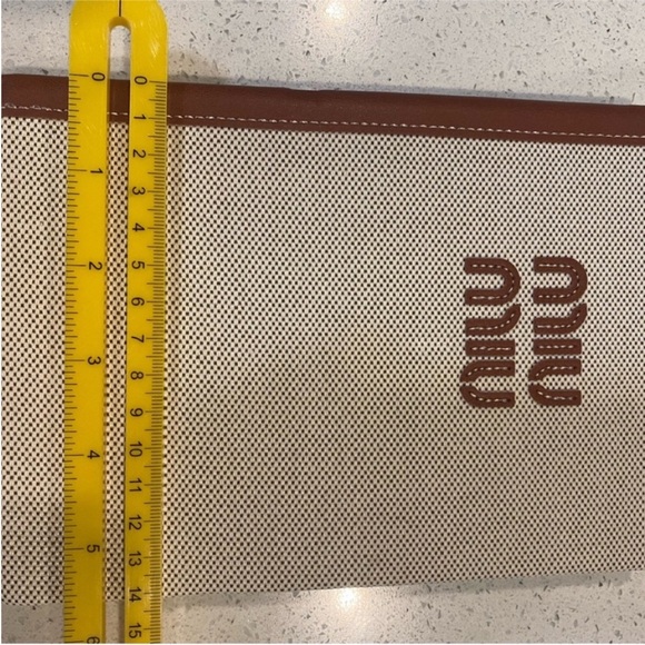 Miu Miu Brown and White Notebook - Picture 10 of 10